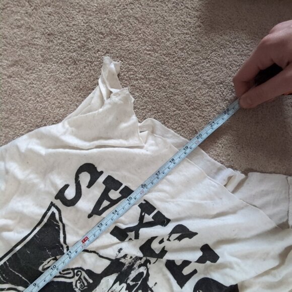 Revolve Tosca I Love Texas Boho Graphic Tank Top M - Picture 4 of 6